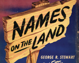 The 1945 cover of George R. Stewart's classic work NYRB 