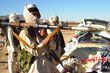 Taliban fighters in an undisclosed location in Afghanistan.