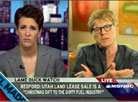 Rachel Maddow: Robert Redford Slams Bush Environmental Policy