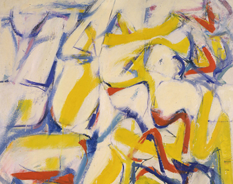 <i>House of the Sun</i> (1952), by Jack Tworkov PRIVATE COLLECTION COURTESY ESTATE OF JACK TWORKOV 