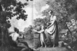 Lucie Dillon and her son as imagined by an unknown artist