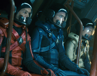 Greg Ellis, Chris Pine and John Cho in <i>Star Trek</i> PARAMOUNT PICTURES/INDUSTRIAL LIGHT & MAGIC 