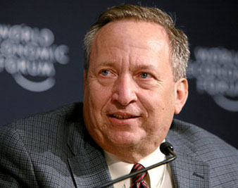 Lawrence Summers at the World Economic Forum Flickr  