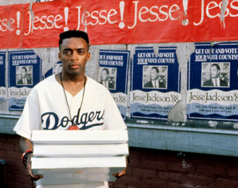 Spike Lee in <i>Do the Right Thing</i>, 1989. Everett Collection 