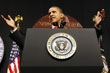 Obama speaks at the NAACP anniversary convention in New York.