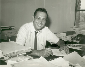 Ted Solotaroff at <i>Commentary</i> in the early 1960s ISAAC SOLOTAROFF 
