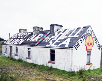 A seaside community's battle to prevent a gas pipeline from ruining fragile coast and bog lands enters its tenth year. Photo by Andrew Beardsworth
