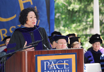Sonia Sotomayor Pace University 