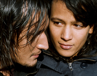 Gr&eacute;goire Colin and Mati Diop in <i>35 Shots of Rum</i> CINEMA GUILD 
