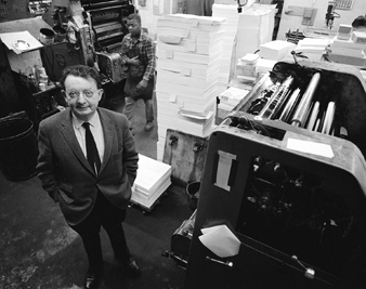 I.F. Stone in Washington, D.C., circa 1968 ROWLAND SCHERMAN 