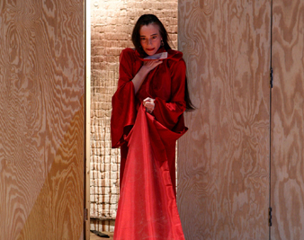 Stephanie Roth Haberle in Classic Stage Company's production of <i>An Oresteia</i> JOAN MARCUS 