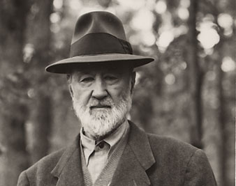 Charles Ives circa 1948 Halley Erskine/Yale University 
