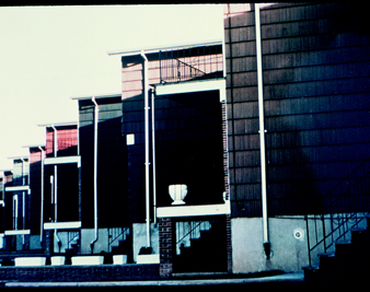 Detail from <i>Homes for America</i> (1966-67), by Dan Graham THE ARTIST/MARIAN GOODMAN GALLERY, NYC/PARIS 