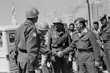 Israeli troops departing a Sinai outpost, March 1957